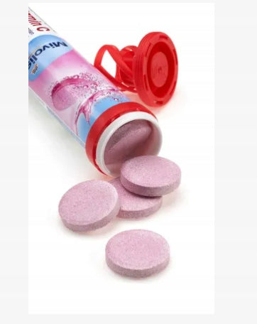 Mivolis Effervescent Tablets Iron Vitamin C 82g 20pcs Currant from Germany Packaging status original