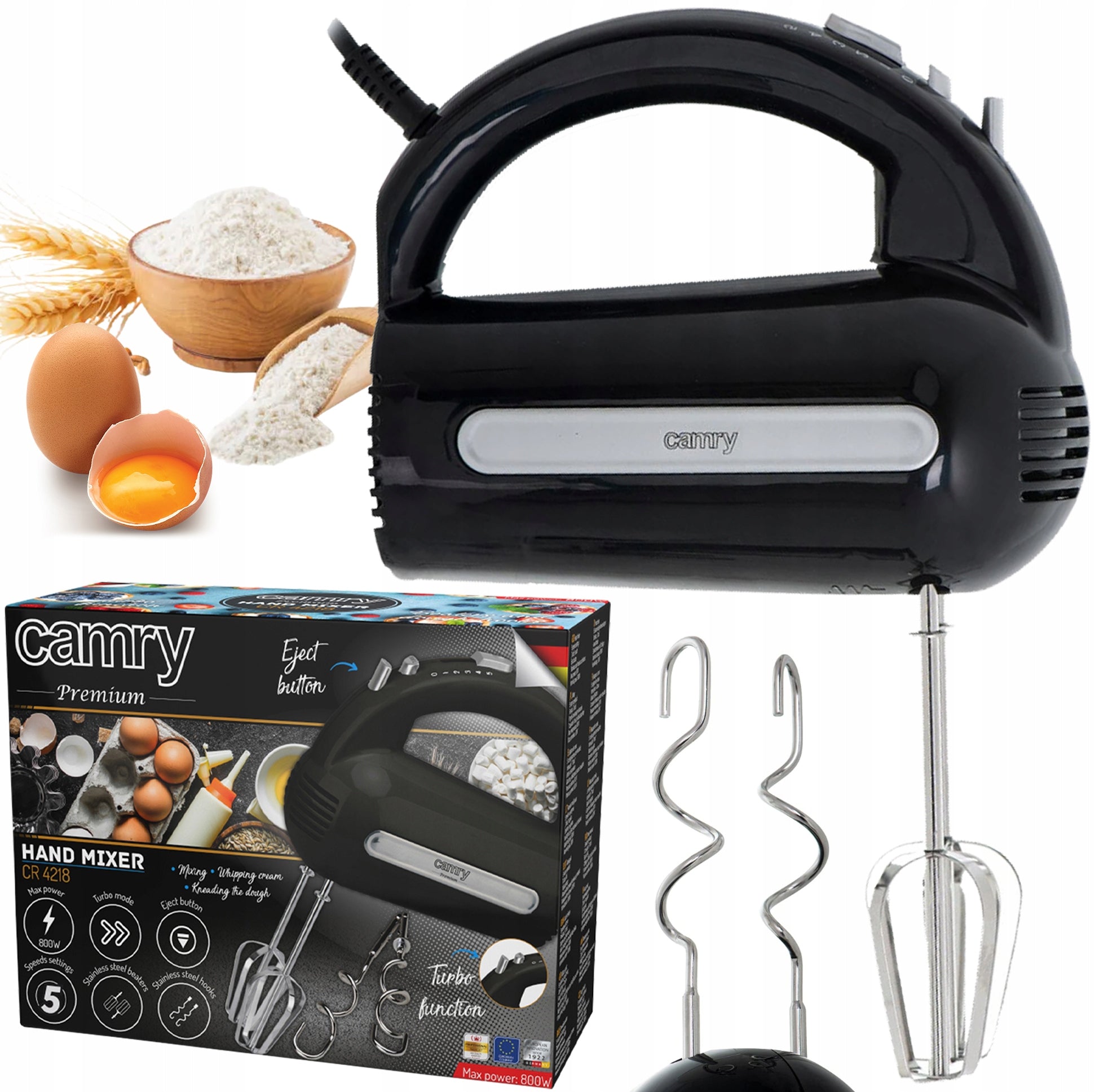 Mixer Black 800W CAMRY CR 4218 Brand Camry