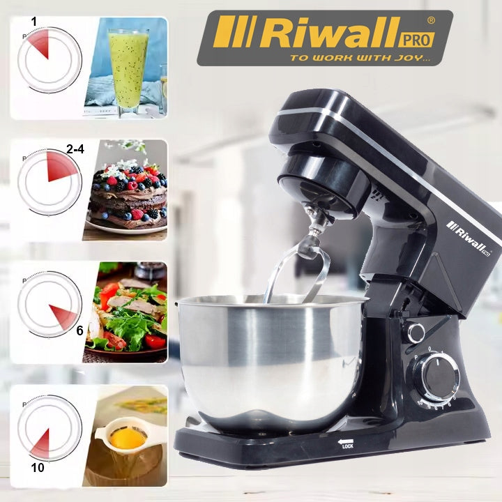 Mixer Planetary Food Processor Multifunctional 7in1 2500W 4L Black Power rating 2500 W