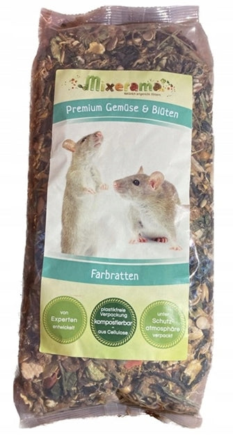 Mixerama Premium Gemüse & Blüten - Food for Rats 2,5kg Packaging status original