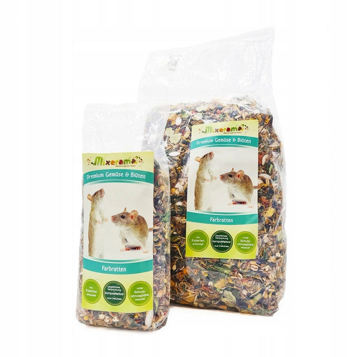 Mixerama Premium Gemüse & Blüten - Food for Rats 2,5kg