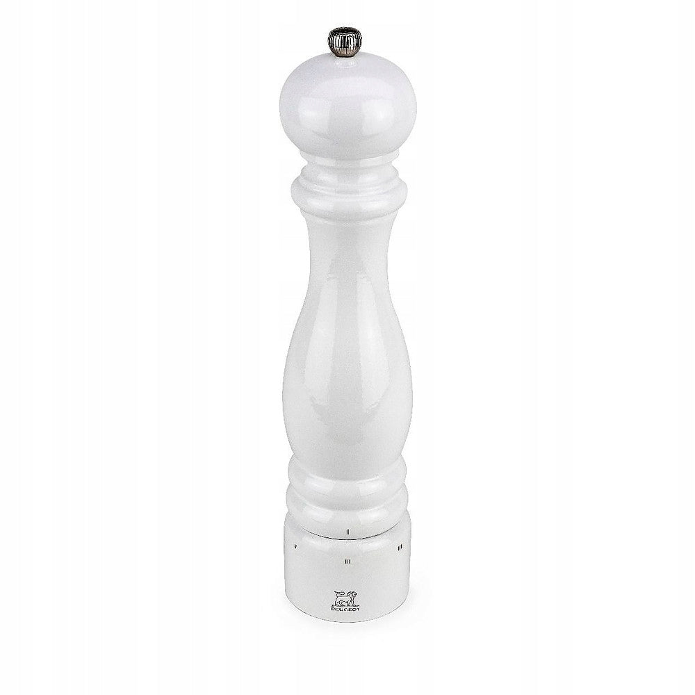 Druskos malūnėlis „Peugeot Paris“-blizgus baltas, 30 cm