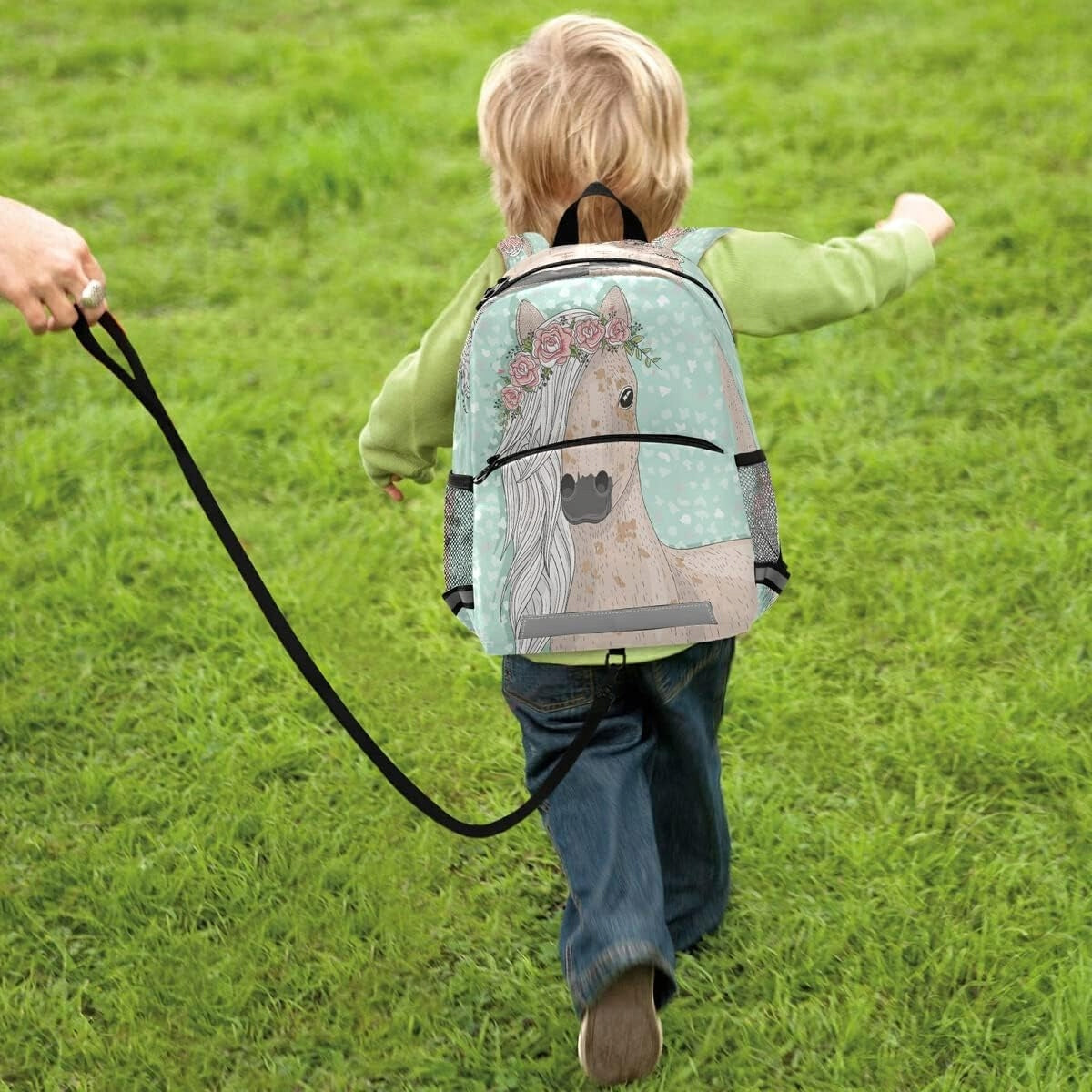 Mnsruu Preschool Horse Backpack for Little Girls Boys Manufacturer code Unisex