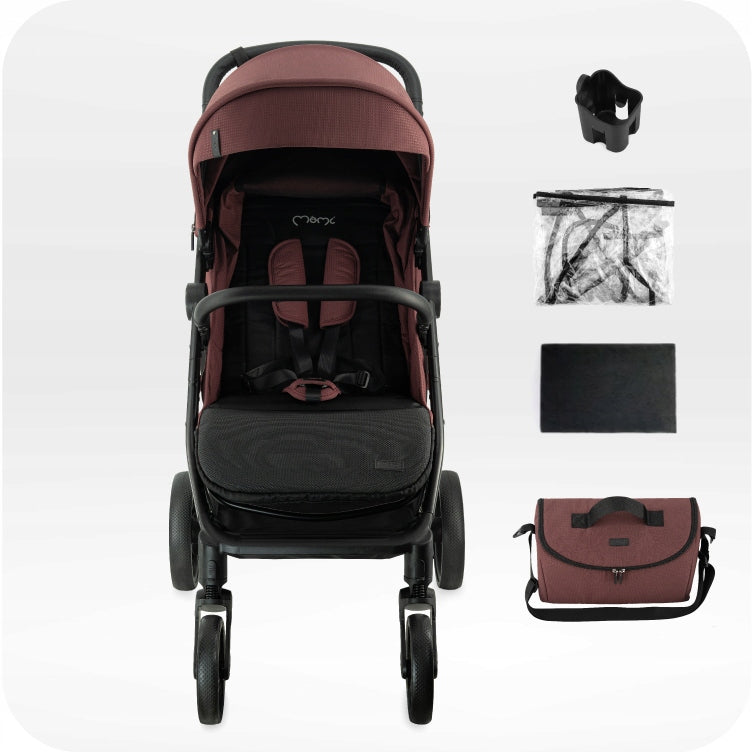 MoMi CLARA red stroller bag Manufacturer code WOSP00069