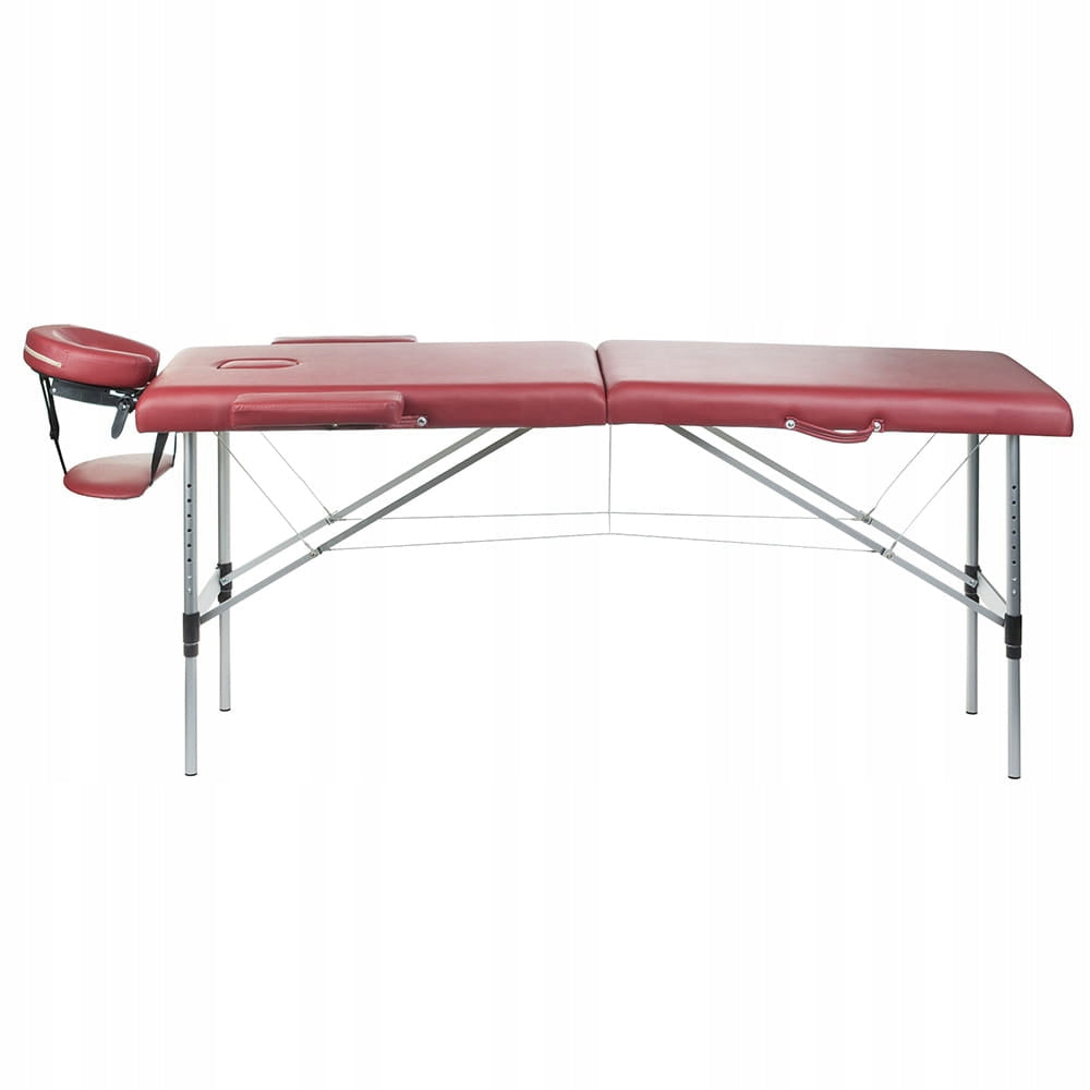 Mobile Folding Massage and Rehabilitation Table BS-723 Burgundy Brand Beauty System