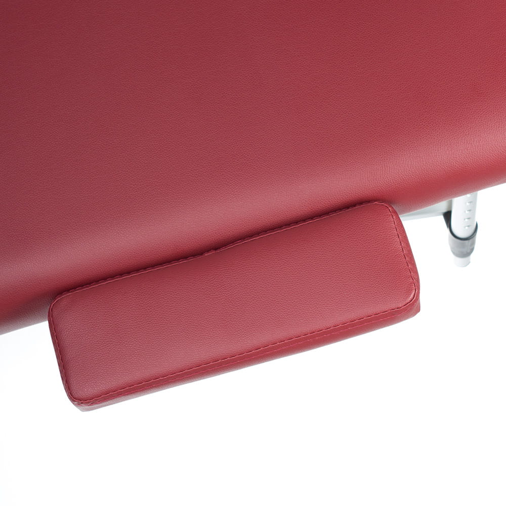 Mobile Folding Massage and Rehabilitation Table BS-723 Burgundy Frame material aluminum