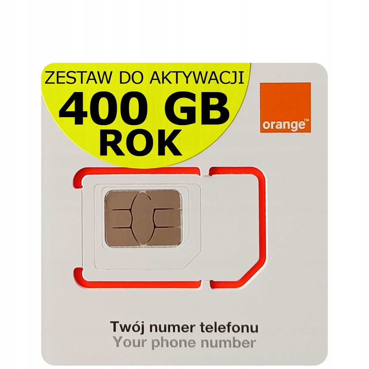Mobile Internet Orange 4G LTE 5G 400GB for 400 days ROK SIM card for router