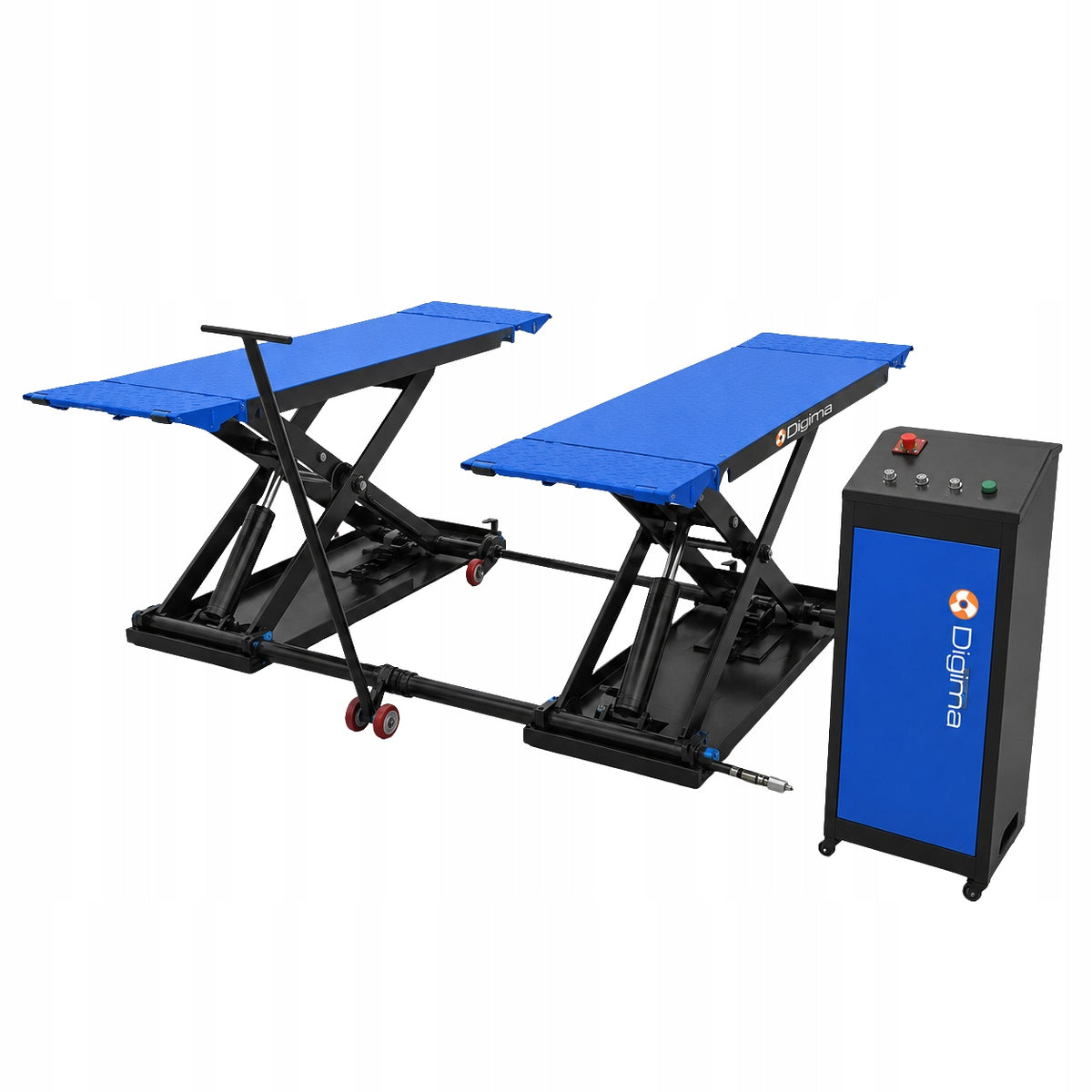 Mobile Lift 3,5t scissor TW635B pneumatic Digima Manufacturer code TW 635B