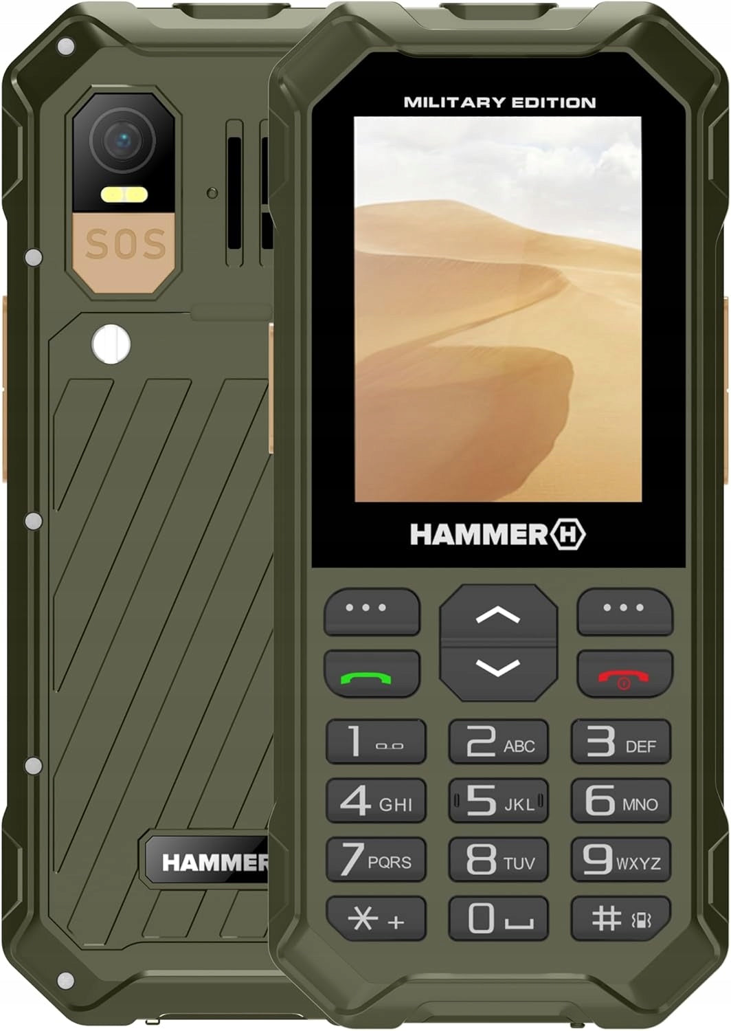 Mobile Phone Hammer 6 LTE Military 4G Armor Resistant Durable