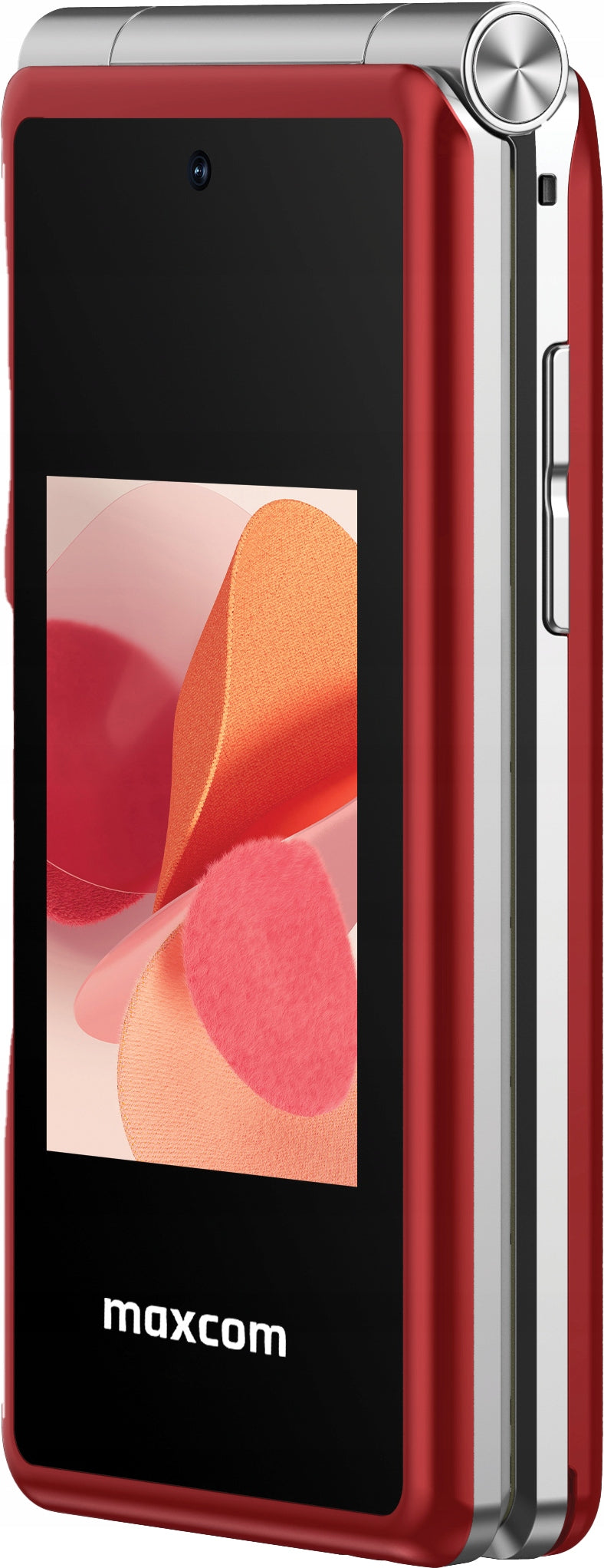 Mobile Phone MAXCOM Comfort MM835 L 4G Red With SOS Flip For Senior