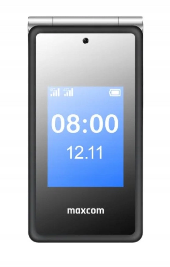 Mobile Phone Maxcom Comfort MM835 4G Black 4G HAC SOS Charger included no