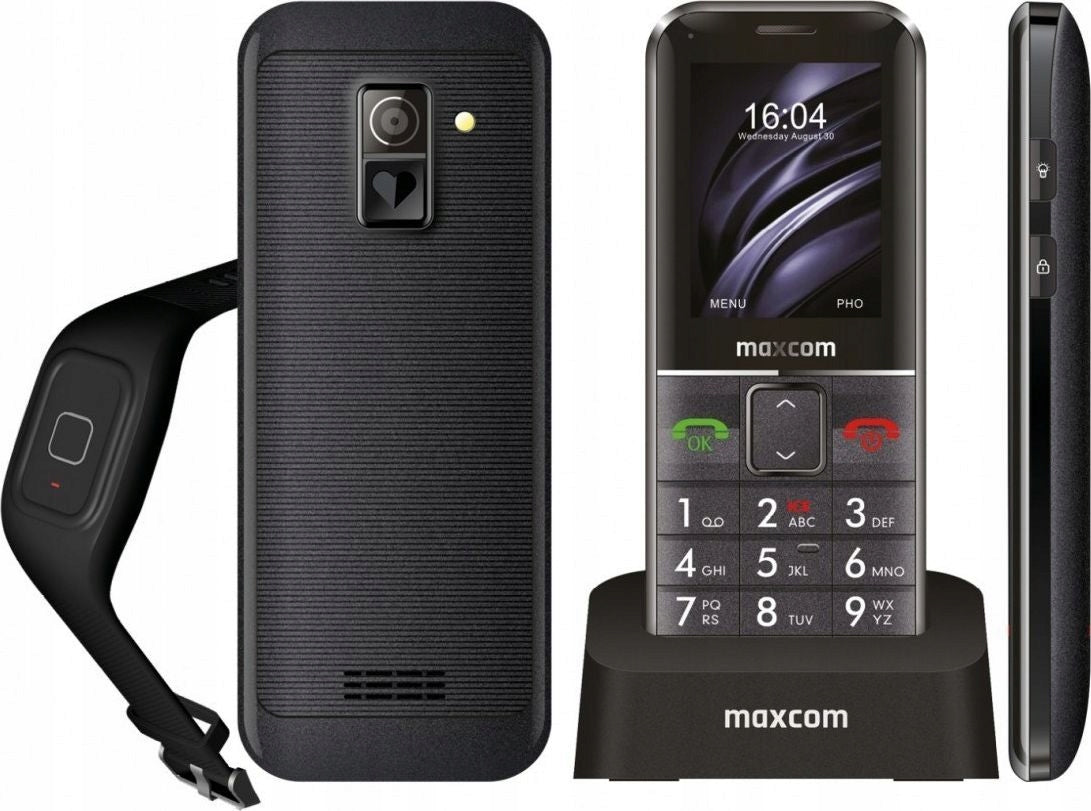 Mobile Phone for Senior MAXCOM Comfort MM735 SOS Band Large Keys Built-in memory no memory