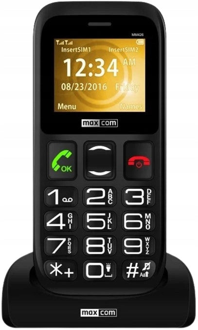 Mobile Phone for Senior Maxcom Comfort MM426 SE Black 1,7" USB-C