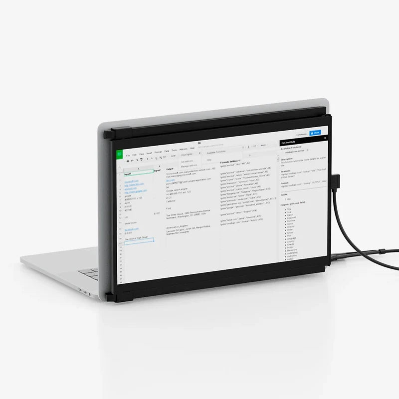 Mobile Pixels Duex Max DS Portable Monitor 14" IPS , 60Hz, 1920 x 1080p Model Duex Max