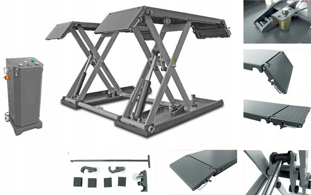Mobile Scissor Lift 120cm MT350E XL Grubber 1200MM 230VOL