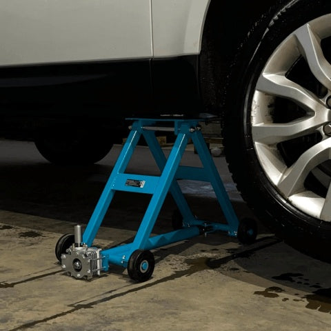 Mobile Scissor Lift 2500kg Adjustable 11-48cm Workshop Steel Brand Bituxx