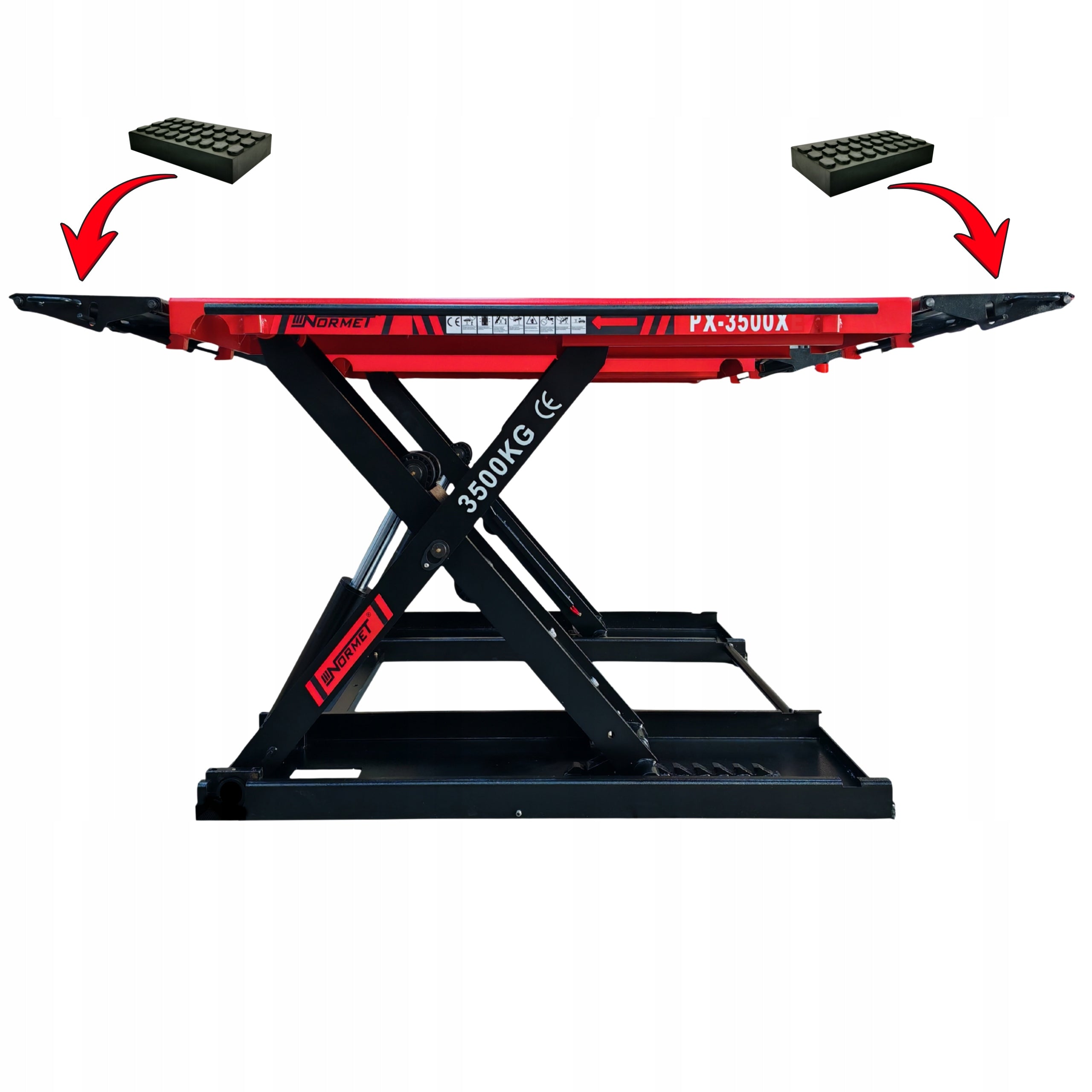Mobile Scissor Lift 3,5T NORMET PX-3500X Manufacturer code PX-3500X