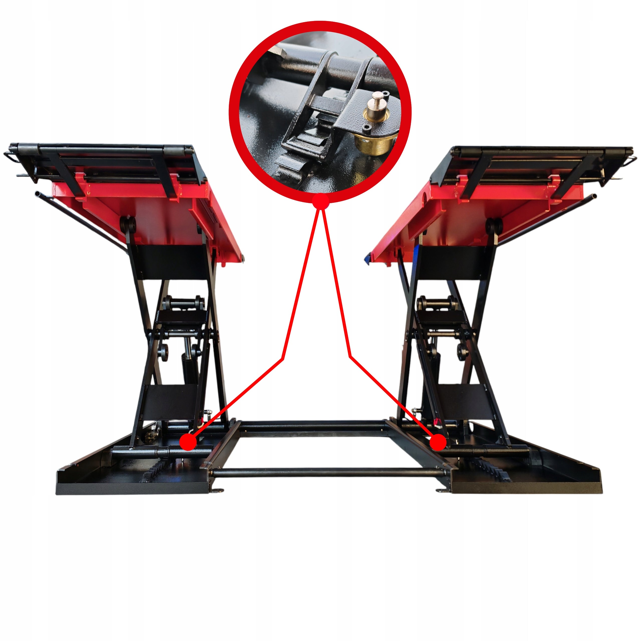 Mobile Scissor Lift 3,5T NORMET PX-3500X Product weight with unit packaging 650 kg