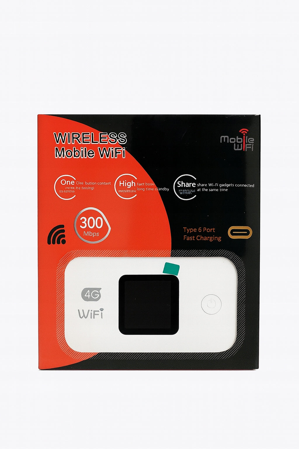 Mobile WiFi Router A8-E 4G LTE 300Mbps Portable Modem Packaging status original