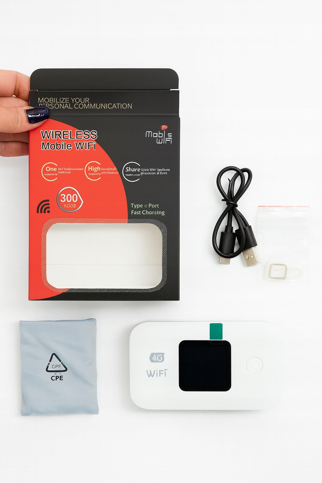 Mobile WiFi Router A8-E 4G LTE 300Mbps Portable Modem