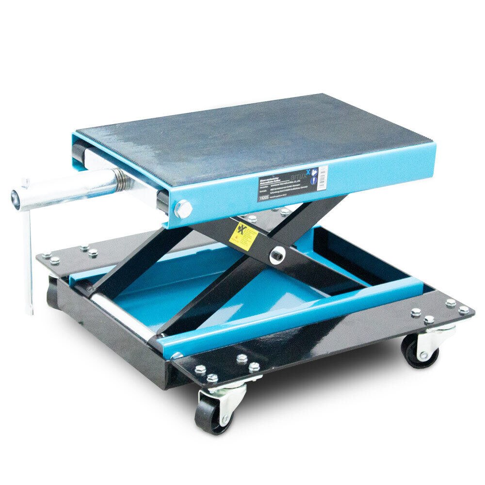 Mobile motorcycle lift up to 500kg Product weight with unit packaging 21 kg