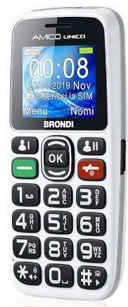 Mobile phone Brondi Amico Chic black Manufacturer code 8015908740615