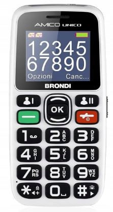 Mobile phone Brondi Amico Chic black