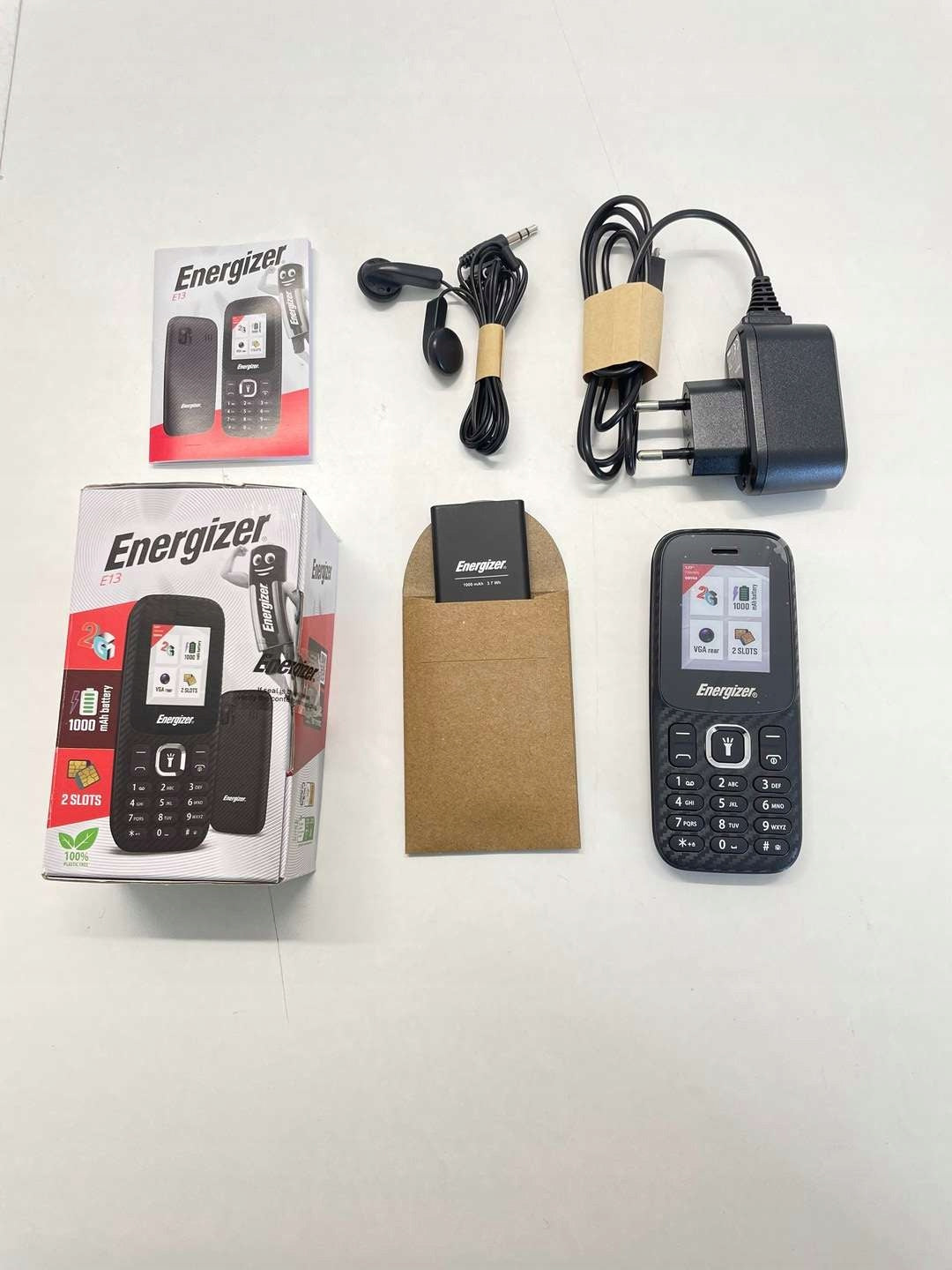 Mobile phone Energizer Life X5001 32 MB / 32 MB 2G black Brand Energizer