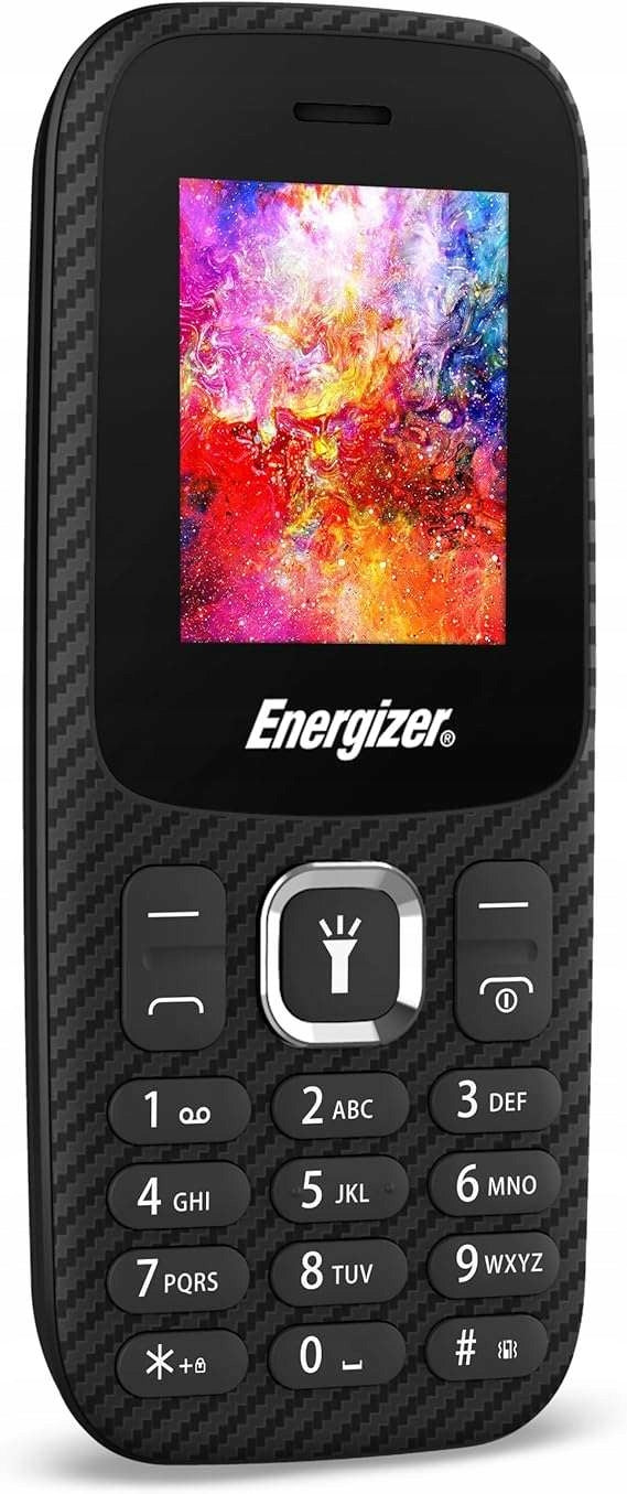 Mobile phone Energizer Life X5001 32 MB / 32 MB 2G black Built-in memory 32 MB