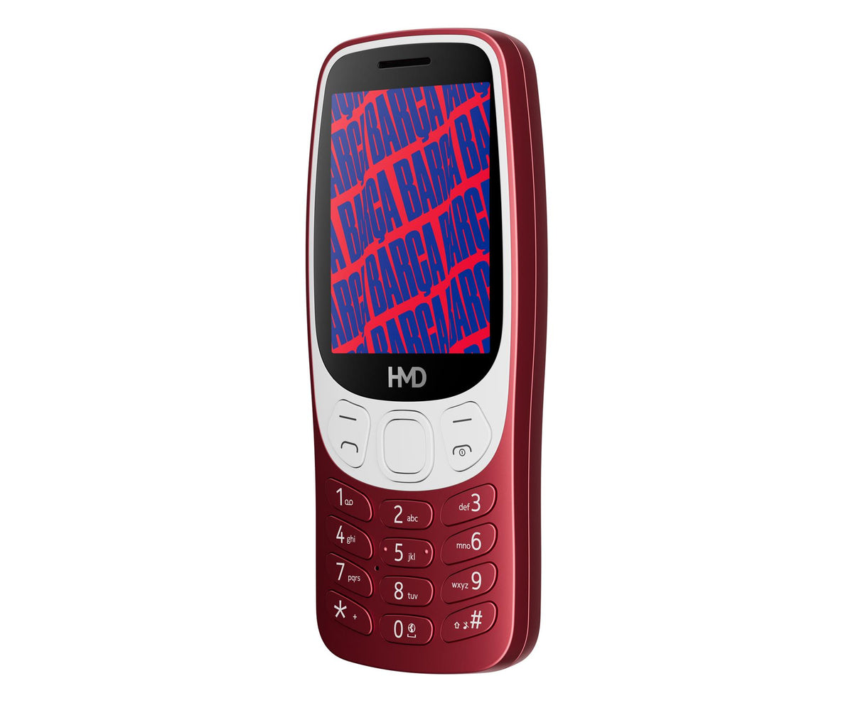 Mobile phone HMD Barça 3210 4G (LTE) red |FV Charger included no