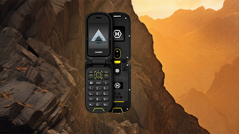 Mobile phone Hammer Dig LTE 48 MB / 128 MB 4G LTE black waterproof Packaging status original