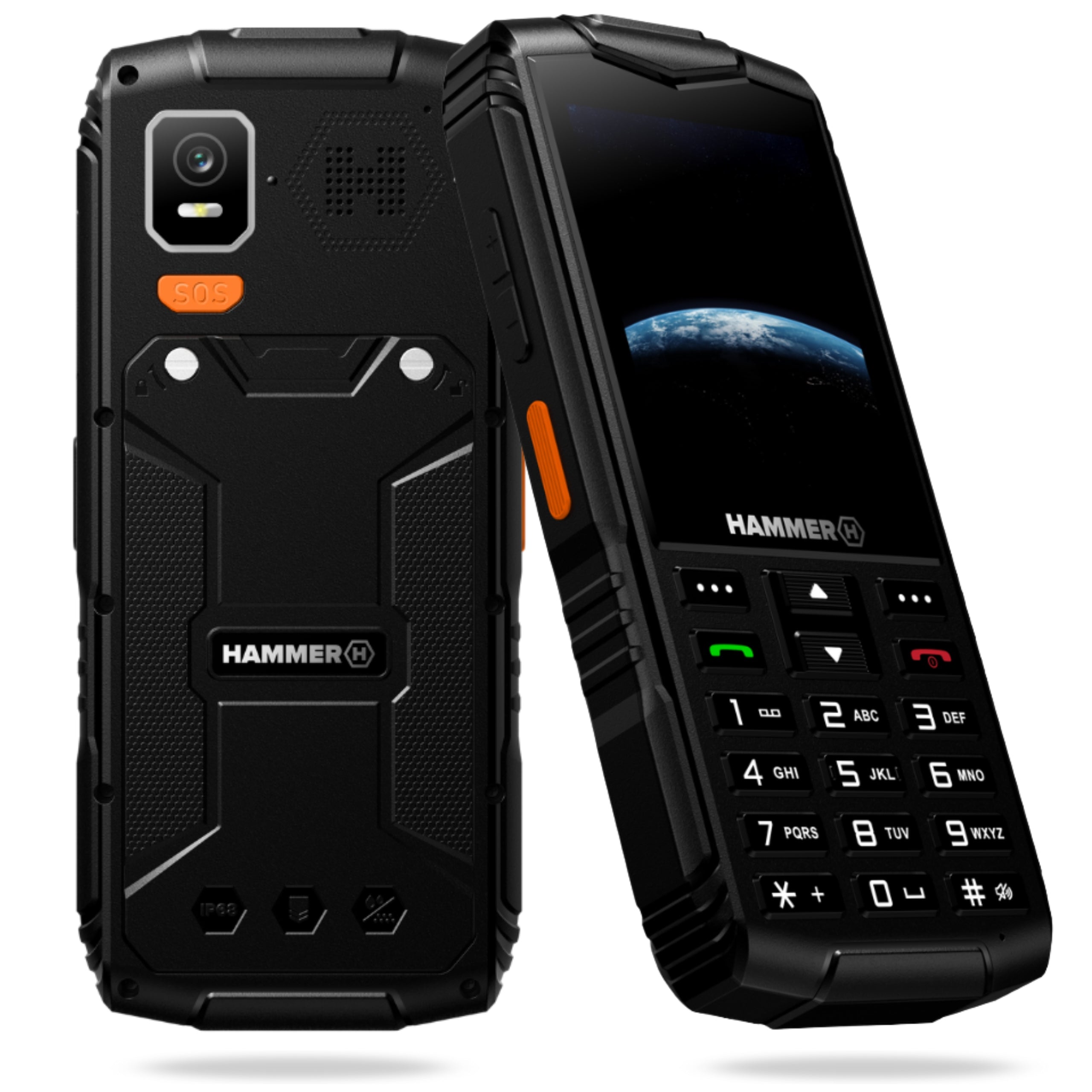 Mobile phone Hammer HORIZION LTE armored 4G black waterproof