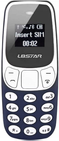 Mobile phone L8star Life E5004 4 MB / 2 MB blue Manufacturer code MINISHOUJI