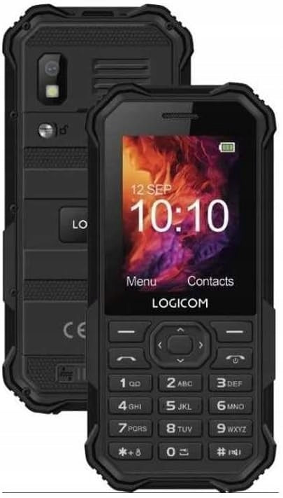 Mobile phone Logicom Le Up 64 MB / 64 MB 4G (LTE) black