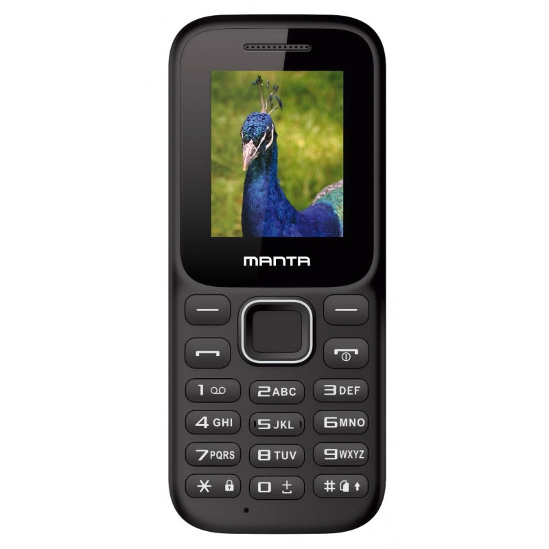 Mobile phone Manta Forto 8 MB / 12 MB 2G black Brand Manta