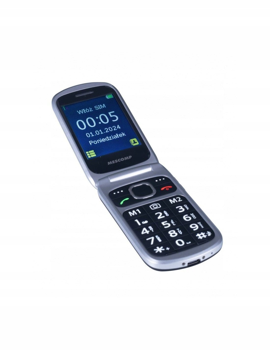 Mobile phone Mescomp MT-184 BRUNO 4G 4 MB / 2 MB 4G (LTE) grey