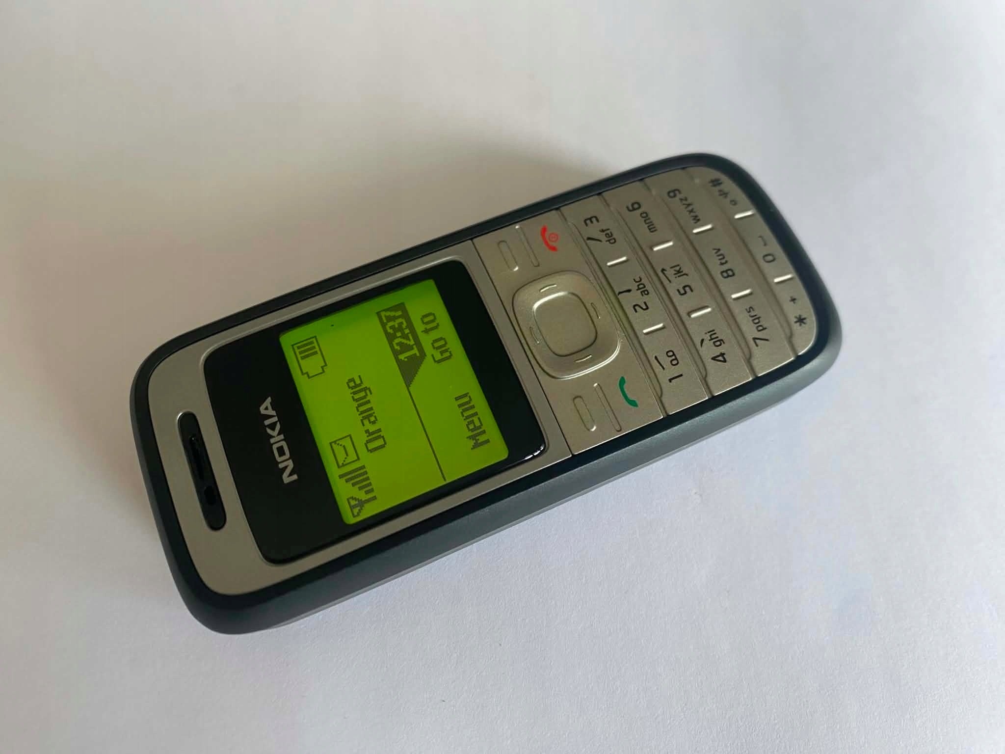 Mobile phone Nokia 1200 4 MB / 4 MB 2G black Brand Nokia