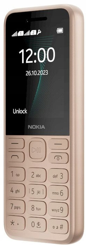 Mobile phone Nokia 130 4 MB / 4 MB 2G gold Brand Nokia