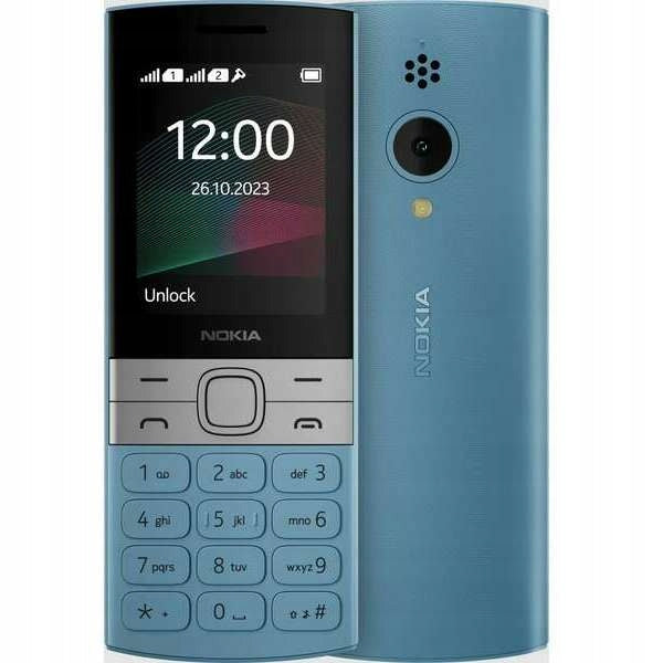 Mobile phone Nokia 150 4 MB 2G blue Polish EAN (GTIN) 6438409091536