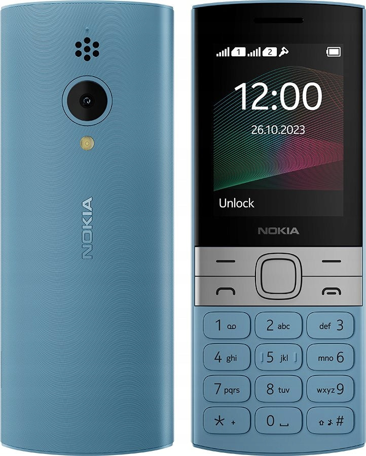 Mobile phone Nokia 150 4 MB 2G blue Polish