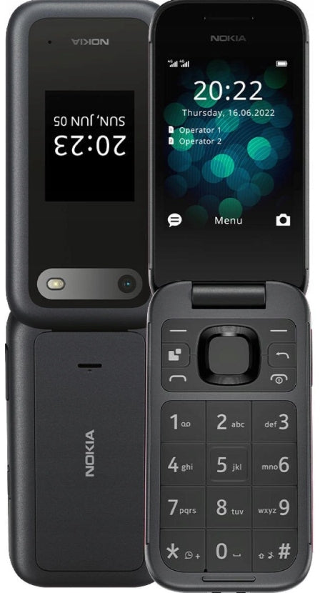 Mobile phone Nokia 2660 Flip 48 MB / 128 MB 4G (LTE) black Polish Manufacturer code 6438409101242