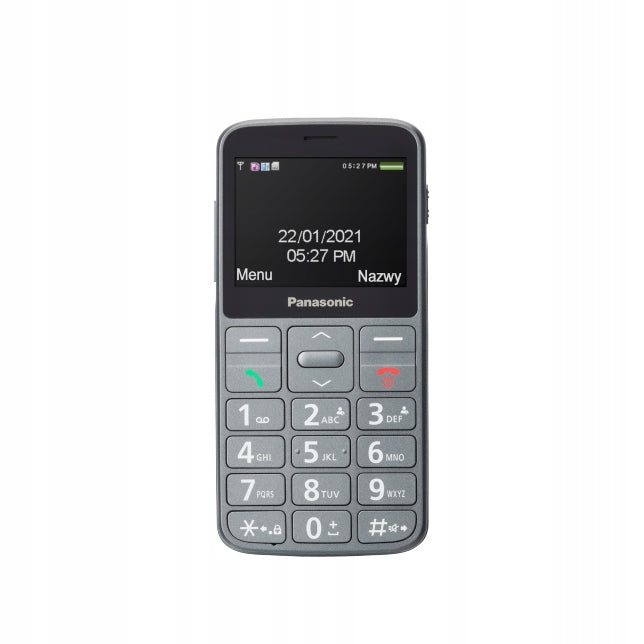 Mobile phone Panasonic KX-TU160EXG 32 MB 2G grey