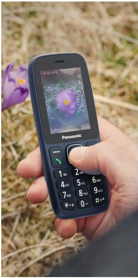 Mobile phone Panasonic KX-TU400EXC 4 MB 4G (LTE) blue Brand Panasonic