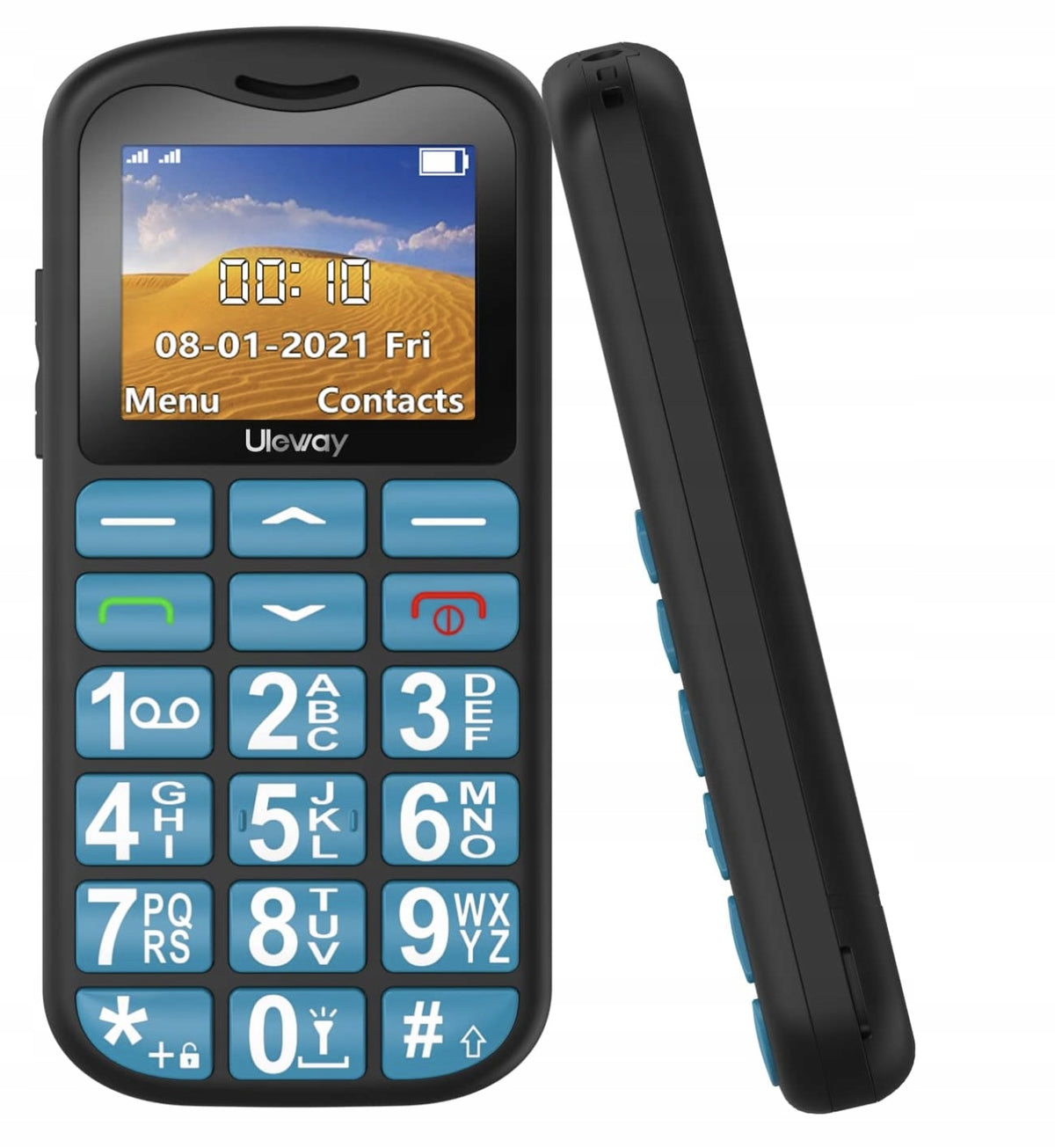Mobile phone ULEWAY MM426 4 MB / 2 MB 5G black Manufacturer code MM430BB
