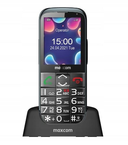 Mobile phone for senior MAXCOM Comfort MM724 L Large SOS keys