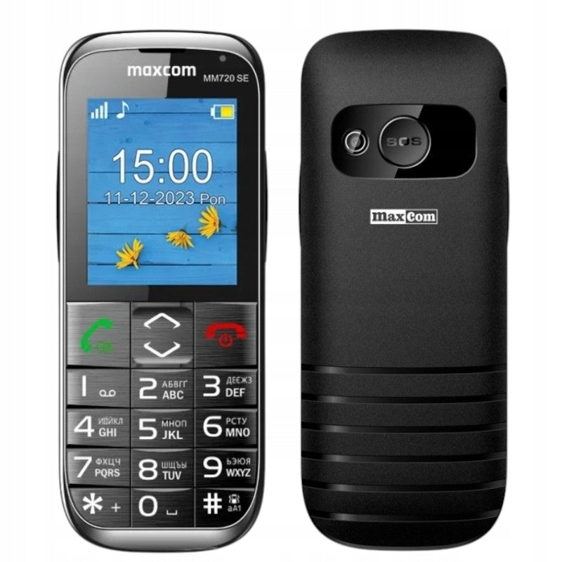 Mobile phone for senior MAXCOM MM720 Charging station EAN (GTIN) 783919873858