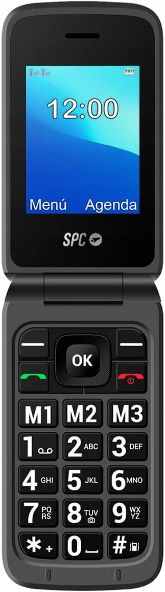 Mobile phoneSPC Stella 2 1 GB / 1 GB black Built-in memory 1 GB