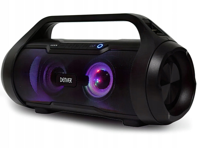 Mobile speaker DENVER BTG-615 19W BT AUX USB SD Black