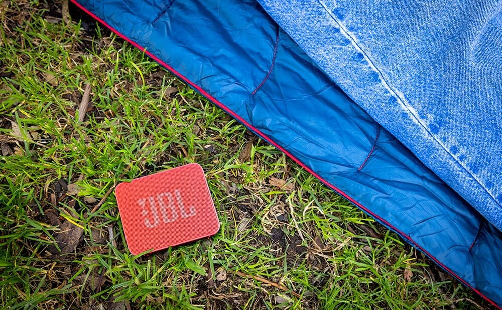 Mobile speaker JBL GO Essential 2 Red Power supply rechargeable battery