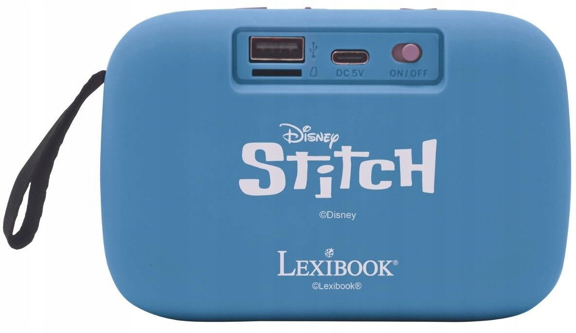 Mobile speaker LEXIBOOK Disney Classics Stitch BT018D Blue Power supply rechargeable battery